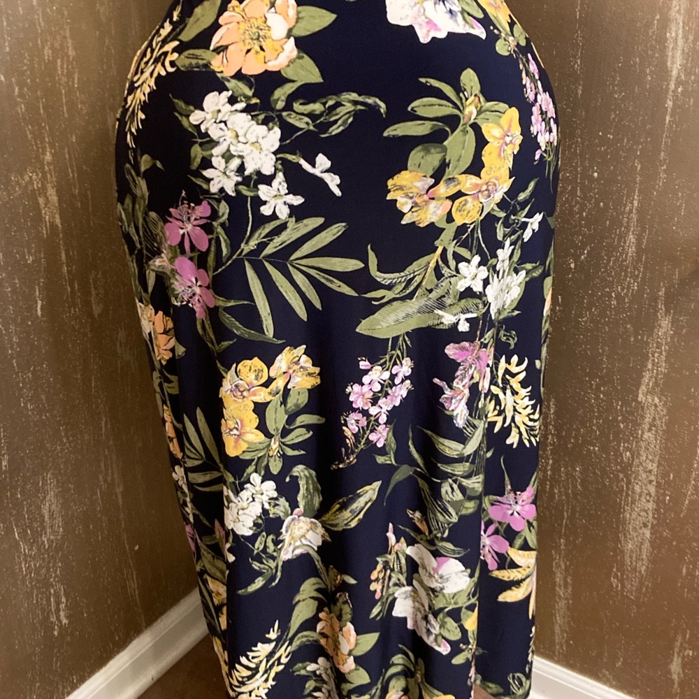 NWOT Roz & Ali Woman Tropical Wrap Skirt Size 2X